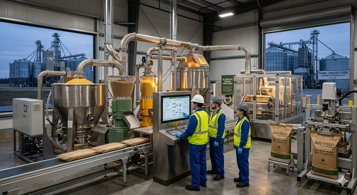 The Precision Pivot Global Feed Industry Grapples with Grain Volatility and the Rise of AI-Driven Nutrition